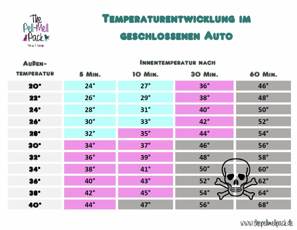 Temperaturen im Auto